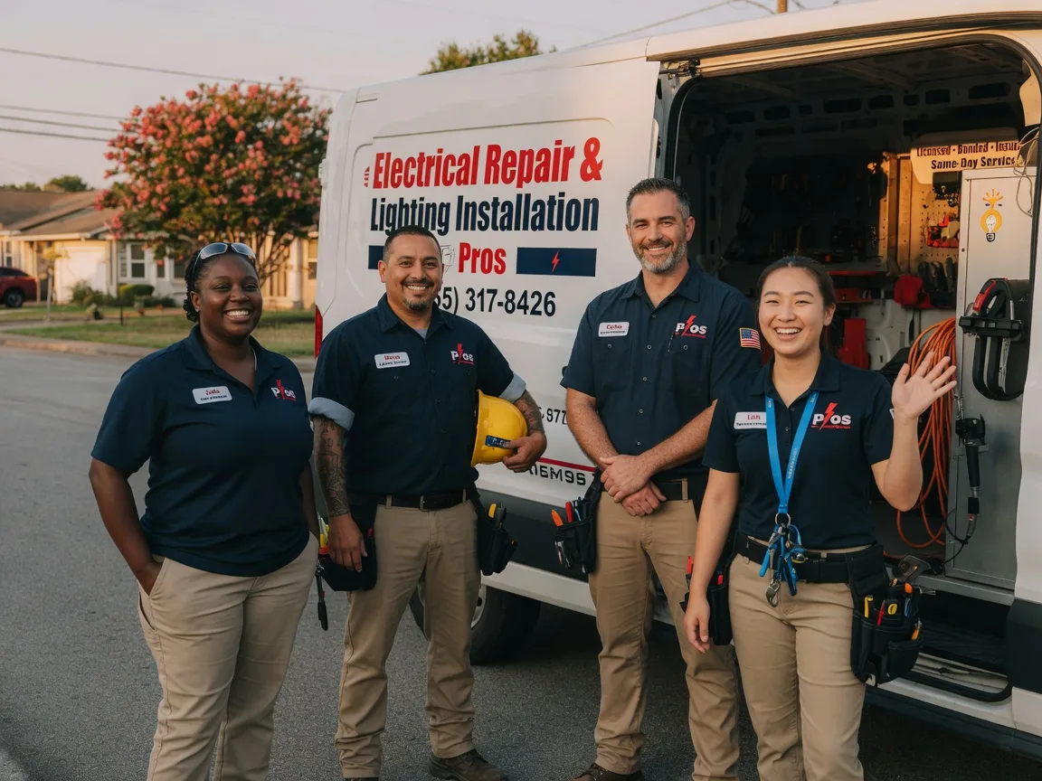 Licensed Electrician company in Falcon Heights, TX